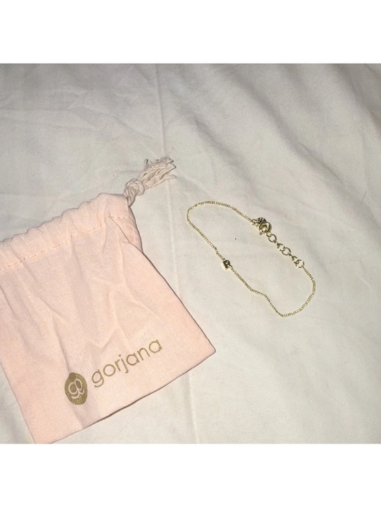 Gorjana Jewelry - Gorjana Gold Layering Chain Bracelet with Tiny Disc Charm